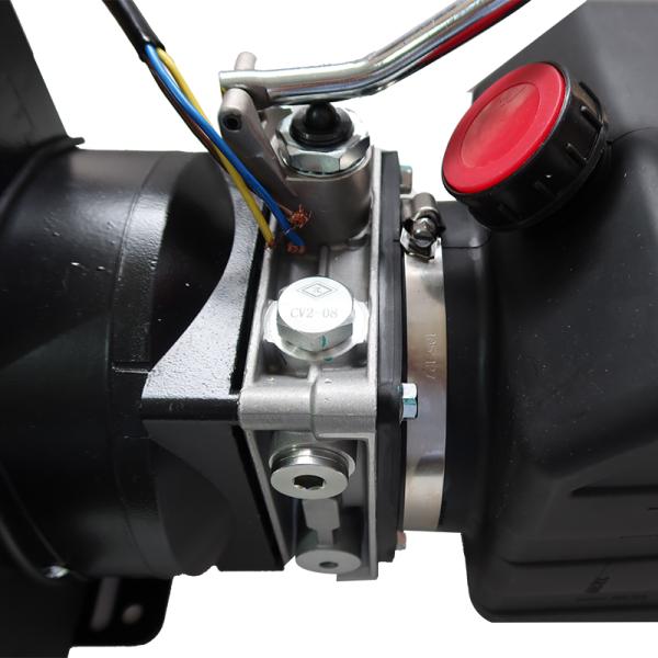 Bloc d'alimentation hydraulique 110V/220V 3,7 gallons, pompe hydraulique simple effet 14 pintes 3HP pour élévateur de voiture, bloc d'alimentation pour élévateurs de voitures à 2 et 4 colonnes