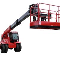 2WD/4WD Drive Mode 4X4 Telehandler Telescópica em empilhadeira para manuseio de materiais