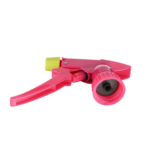 Tête de pulvérisateur universelle 28/400 - Long manche rose vif, adaptée à de multiples scénarios, notamment le nettoyage, la beauté et le jardinage