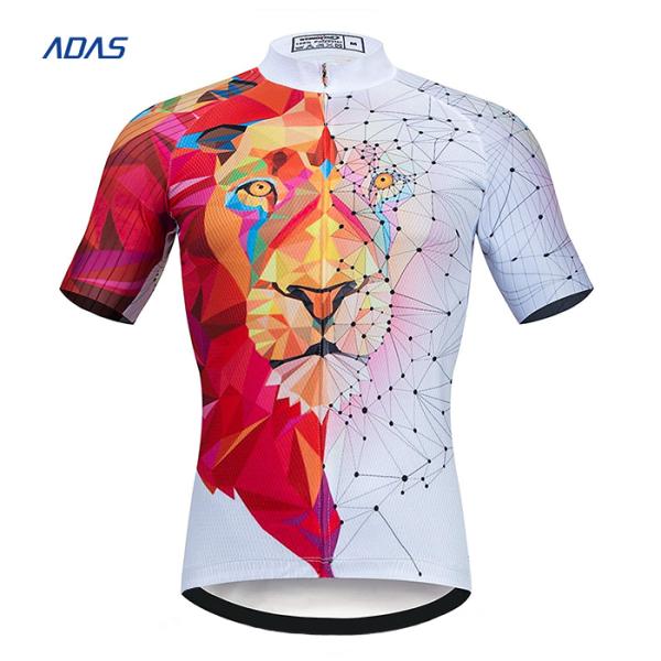 Custom Team Women's Cycling Attire Bike Racing Shirts Quick Dry For Road Cycling