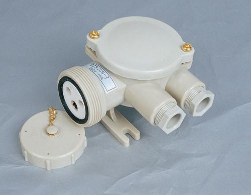 10A electrical plug socket marine nylon plug socket CTS101 nylon plug 1142/FS