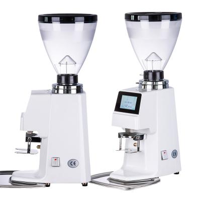 Industrial Espresso Bean Grinder 64mm Flat Burrs 65x28x39cm