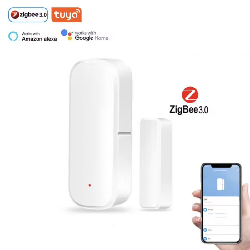 Tool-free Installation Smart Home Sensors Battery Powered With Up To 12 Months
