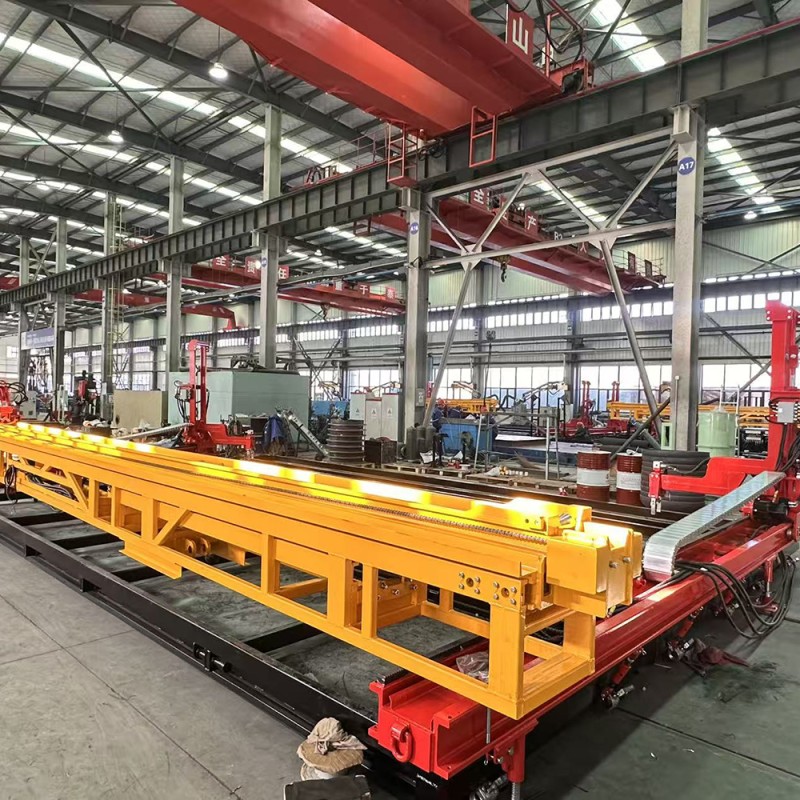 PLC Controlled Power Catwalk Automatic Pipe Feeding System Remote Control Operation
