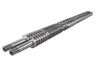 38crmoala Alloy Structural Steel Conical Twin Screw And Barrel For PVC WPC Profile