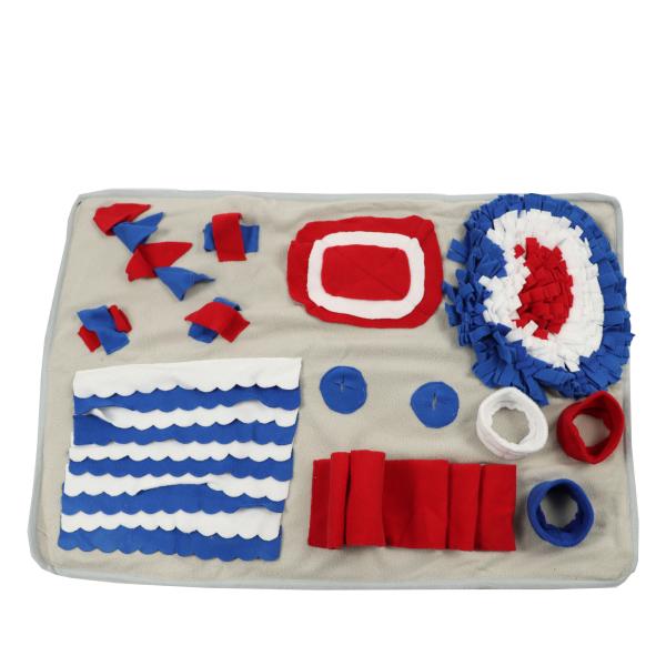 Perro de la comida de Diy que alimenta a Mat Puzzle Treat Pet Sniffing Mat Enrichment Game los 75cm