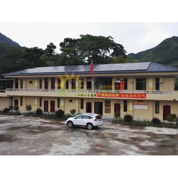 1.4m～4.8m Pitched Roof Solar Panel Racking System 1.6KN/㎡