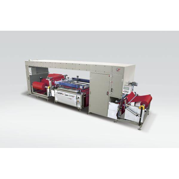 Auto rolo não tecido de duas cores da tela para rolar a máquina de impressão da tela, 1500m/hour