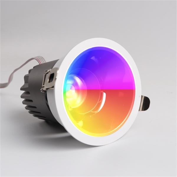 40W Aluminum Recessed LED DownLight for Modern Commercial Lighting System at Mall
