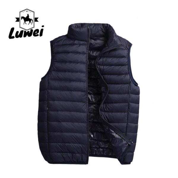 Moda Plus Size Casacos com almofadas Slim Fit Compressão Utilidade Colete de bolha Veste sem mangas Roupas acolchadas Veste superior masculino