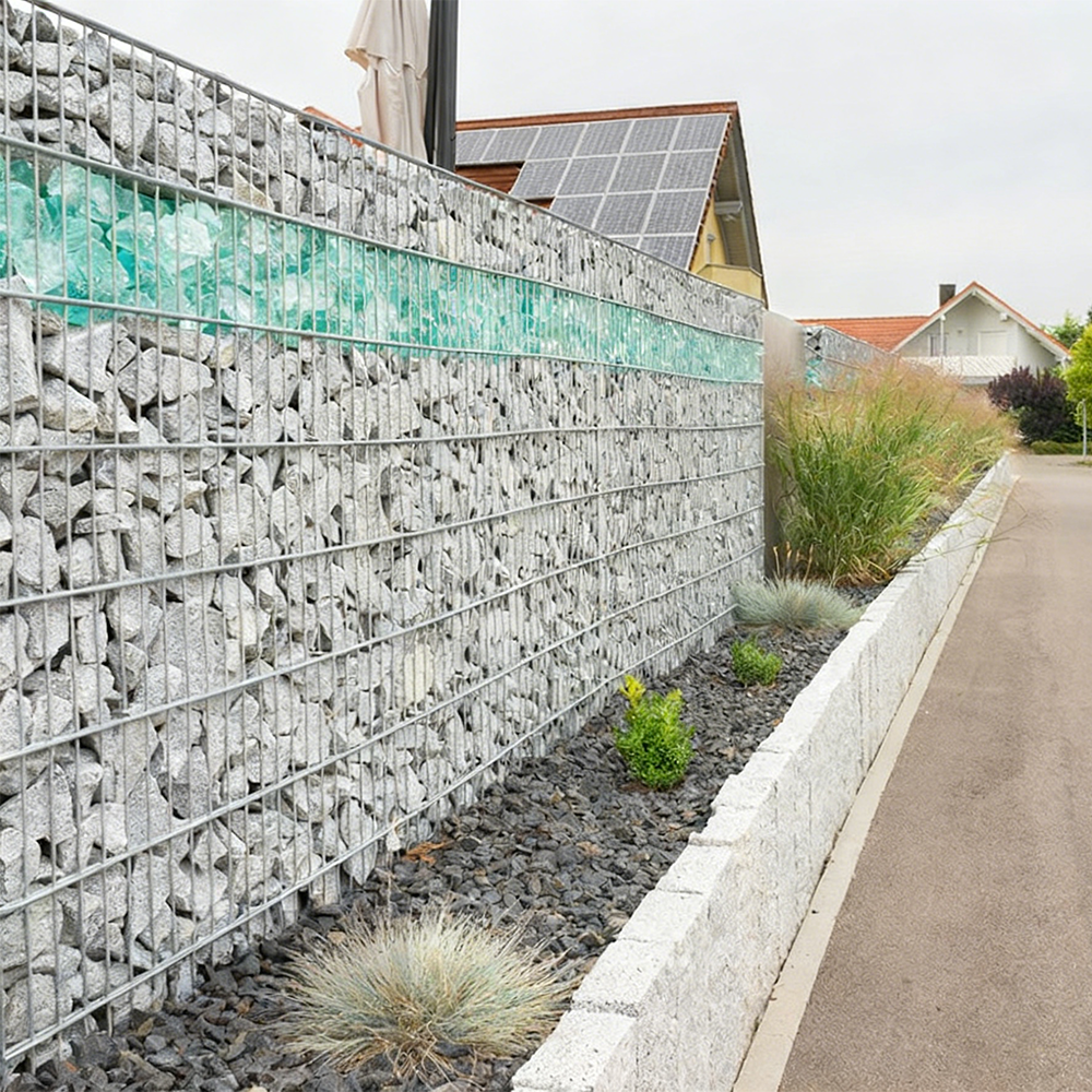 Welded Wire Mesh Gabion Box Stone Retaining Wall Panels Stone Basket Mesh For Sale