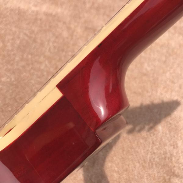 New standard LP 1959 R9 electric guitar, Cherry burst color, frets cream binding, a piece of neck & body, Tune-o-Matic b