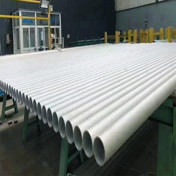 Inox Dn50 Stainless Steel Round Pipe ASTM A312 9.0mm Seamless Round Tube
