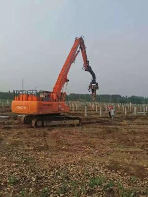 período de trabalho curto do desempenho seguro hidráulico do motorista de pilha do Vibro 32Mpa