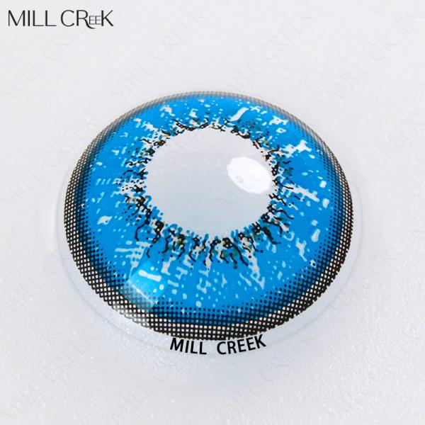 Beautiful Cosmetic 14.5 Mm Contact Lenses Dark Grey Colour