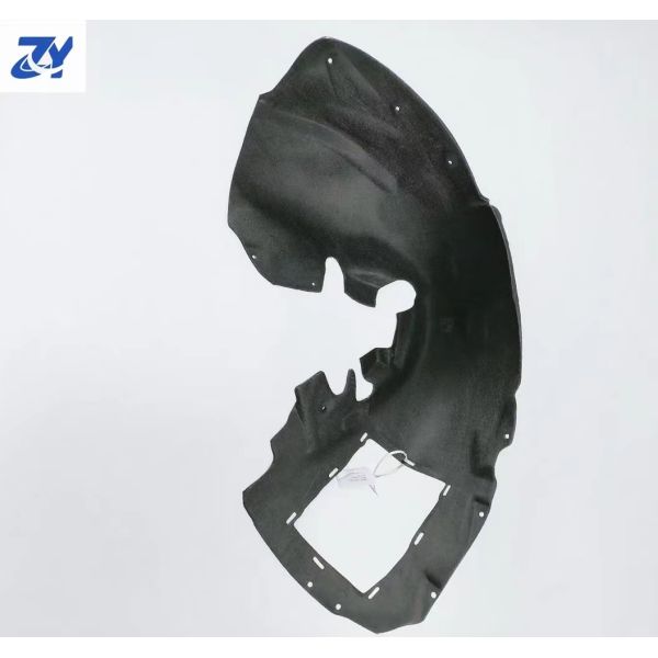Wheel cover lining nylon wool composite front wing plate lining suitable for McLaren 650S Coupe Spider auto parts black