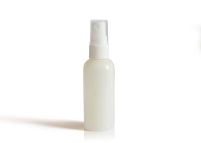 60ML White Plastic Spray Bottles , Boston Round Empty Plastic Spray Bottles