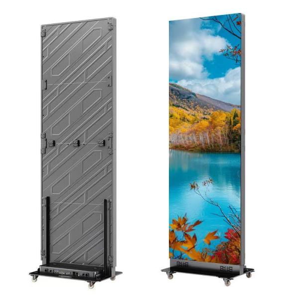 Foldable LED Poster Display with P1.25 P1.5 P1.8 P2.5mm Pixel Pitch and GOB Process for Indoor Use