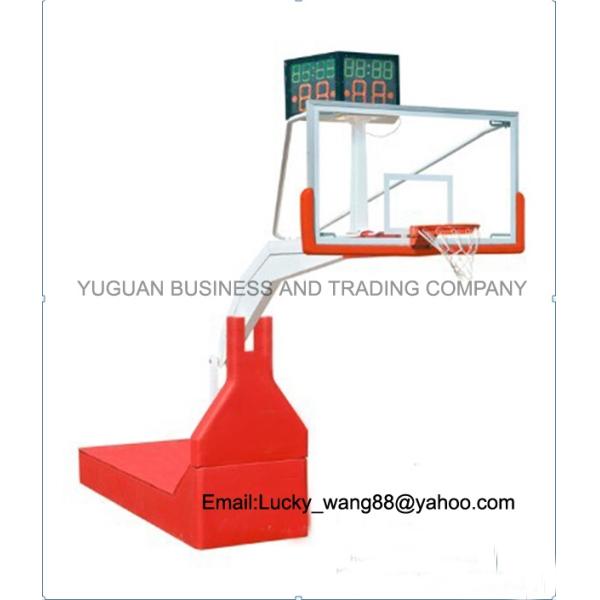 FIBA certification high grad flexible competition basketball stand indoor type