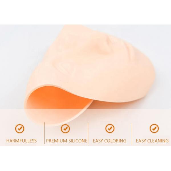 Голова кожи практики губ Eyeline брови фальшивки силикона 5D модельная