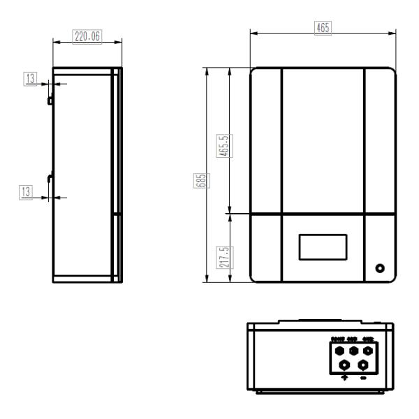 48V 120Ah RS485 Lifepo4 battery wall mount solar battery system