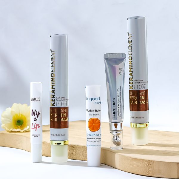 Customizable Leakproof Lightweight Plastic Cosmetic Tube for Squeezable Makeup Packaging