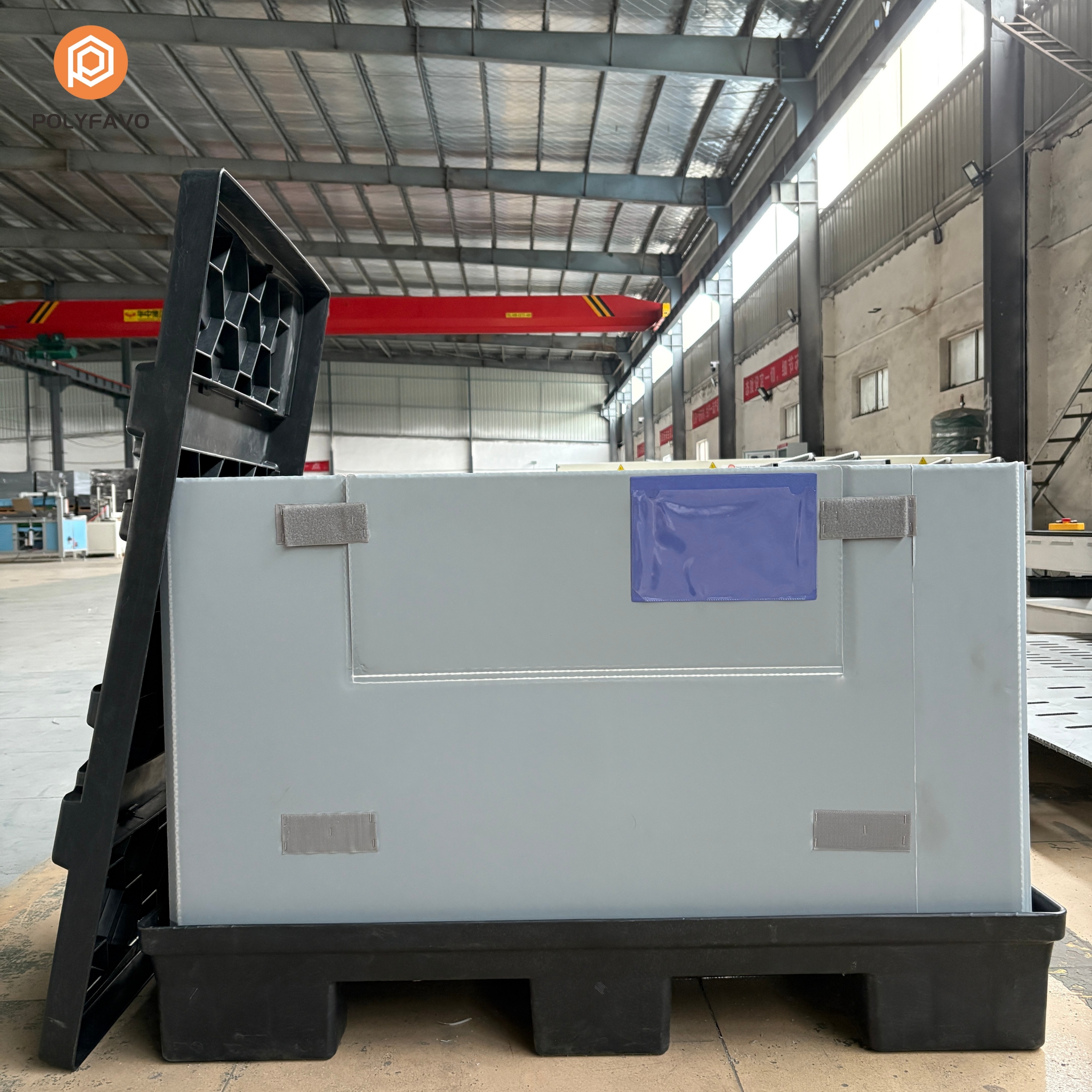 Plastic Pallet Cage Boxed Pallet Top Cover Bulk Galylord Pack Pallet Sleeve Box Cheap Pallet Boxes