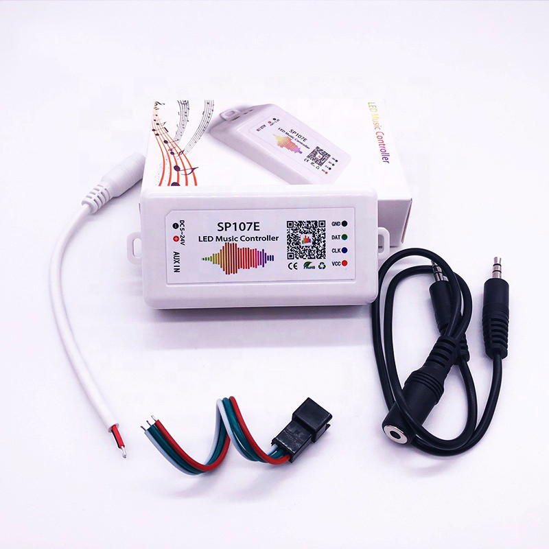 Умный DC 24V дистанционного управления регулятора музыки СИД SP107E Bluetooth