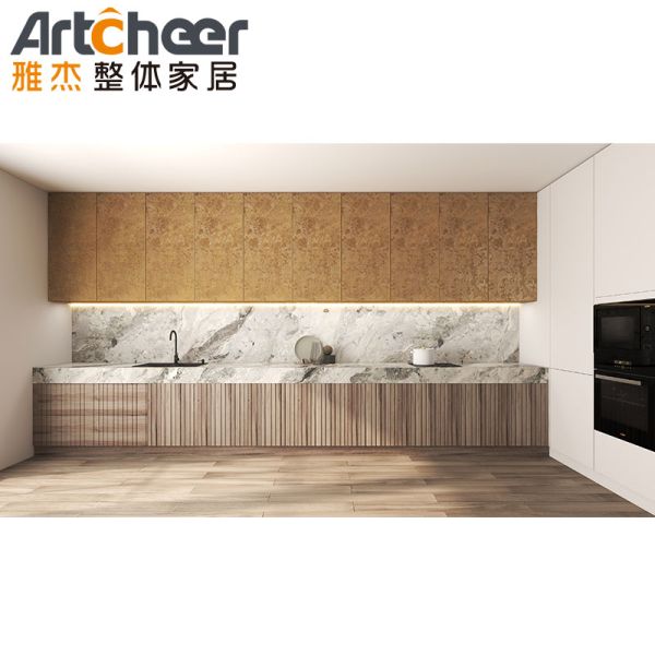Ready Made Aluminium Kitchen Cabinets with Best Outdoor Design for Modern Kitchens