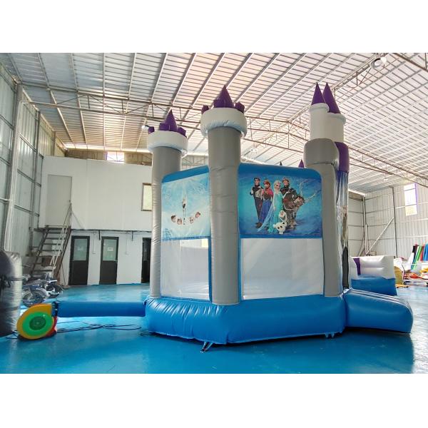 Hot Sale Inflatable Jumping House Frozen Cartoon Inflatable Slide For Party Inflatable Combo Castle For Outdoor Indoor