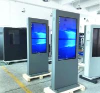 Exhibición al aire libre de la publicidad del Lcd con el brillo de 1500 a 2500 liendres