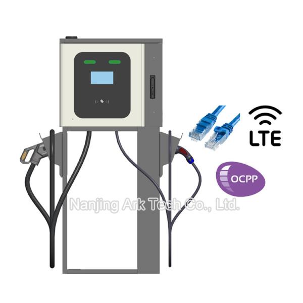 Outdoor 3 Phase DC Electric Car Charging Stations , 100A Home DC EV Charger