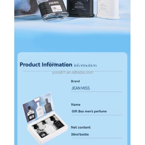 Male Gift Set 30ml Eau de Toilette Long Lasting Floral Scent Napoleon Irish Perfume Set