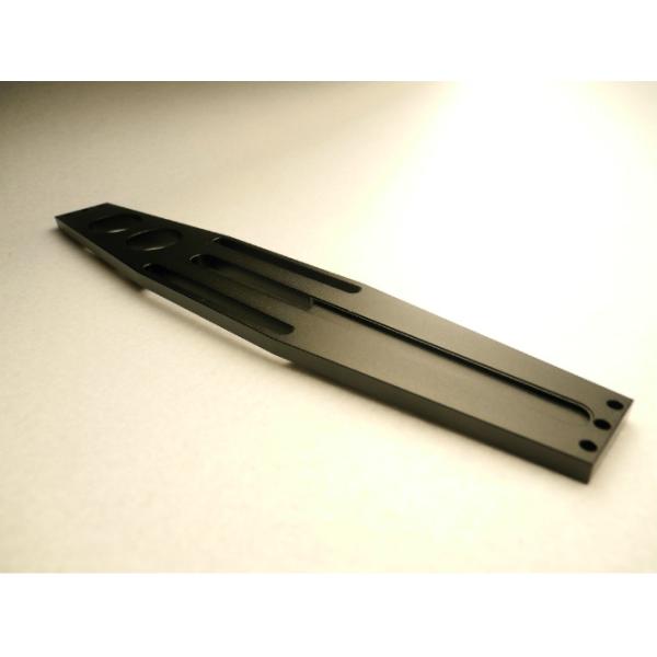 High speed Machining - Turning Black anodized CNC Aluminum Parts