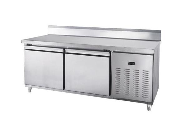 Equipamento comercial da cozinha da temperatura dobro 2 portas SS mais frios 1.5m para a cozinha do hotel