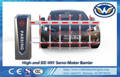 Road Traffic Safety LED Servo Motor Car Park Barriers For Parking Lots Management