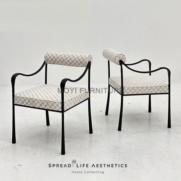 Modern Designer Wabi-Sabi Chair Handmade Tufted Villa Living Room Furniture for Home Dining or Hotel Use