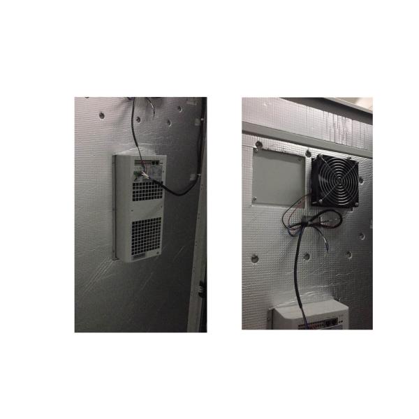 Погодостойкие на открытом воздухе электрические шкафы приложений, шкаф сервера европейского стандарта на открытом воздухе