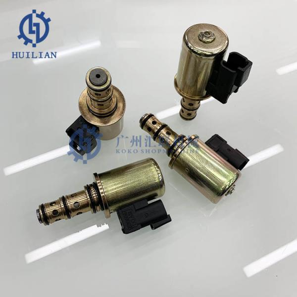 Hydraulic Pump Parts Switch Solenoid JCB 12V Solenoid Valve For JCB Excavator