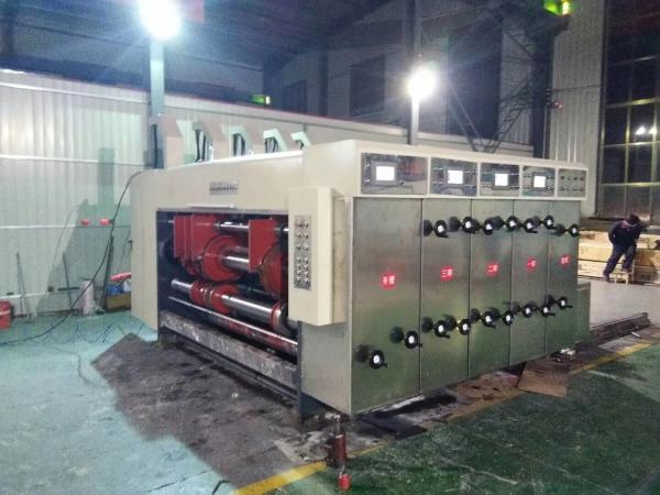 Fully Automatic Flexo Printer Slotter Die Cutter Machine For Paper Printing