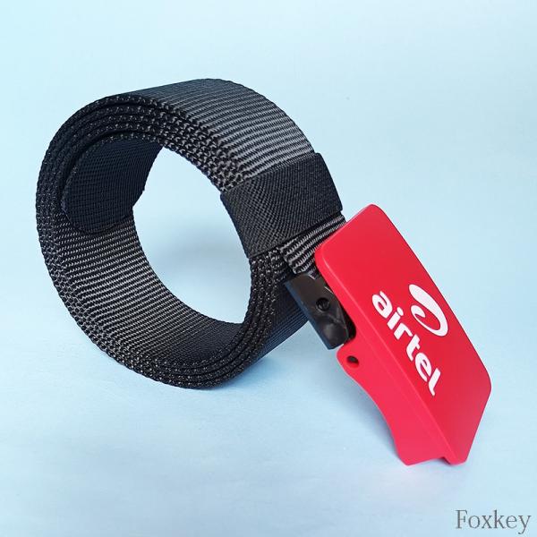Printable Adjustable Plastic Buckle 2 x 3 Lightweight Custom Made Belt Buckle