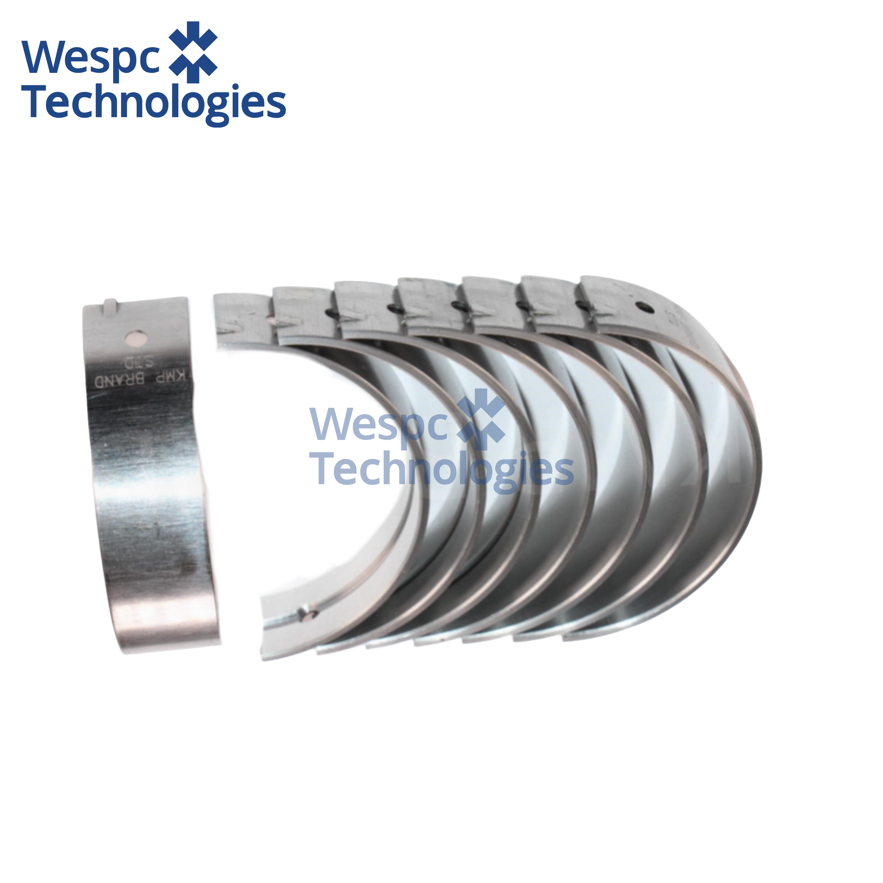 WESPC Bearing 198586140B Main Set Undersize for Diesel Engine Crankshaft Repair