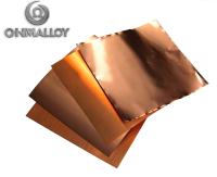 ASTMB601 envelheceu a tira 0.35x200mm que do estado C17200 a alta tensão como o cliente exige