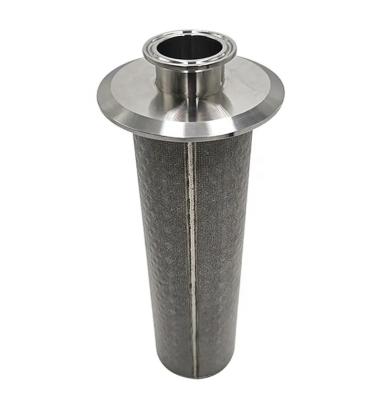 Sintered Filter element 50 Micron 20 Inch 304 Sintered Stainless Steel Fiber 316l Sintered Wire Mesh Filter element Cartridge