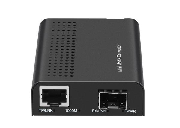 Multi Mode SFP Gigabit Fiber Media Converter 9k Super Data Packet Transmission