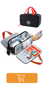 Travel Medicine Bag Organizer-Medicine Organizer Storage-Pill Bottle Organizer Storage-Medication Organizer