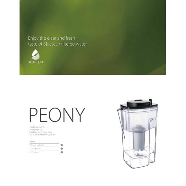 Great Value Antioxidant Alkaline Water Filter Jug For Headache , ROHS CE