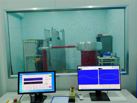 HGZT-M 50 kVA Partial Discharge Testing System with 150 kV Output and 0.1 pC Sensitivity for Power Equipment