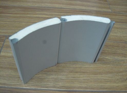 7.5 KW Main Power PU Foam Shutter Door Slat Roll Forming Machine With PLC Computer Control