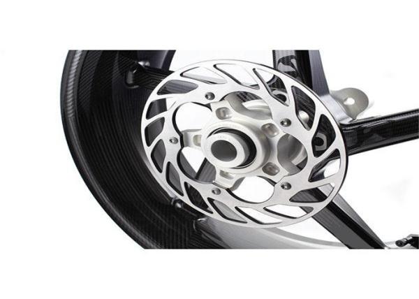 Racing Sport CNC Titanium Parts Machining Ti Alloy Brake Disc 320mm Diameter